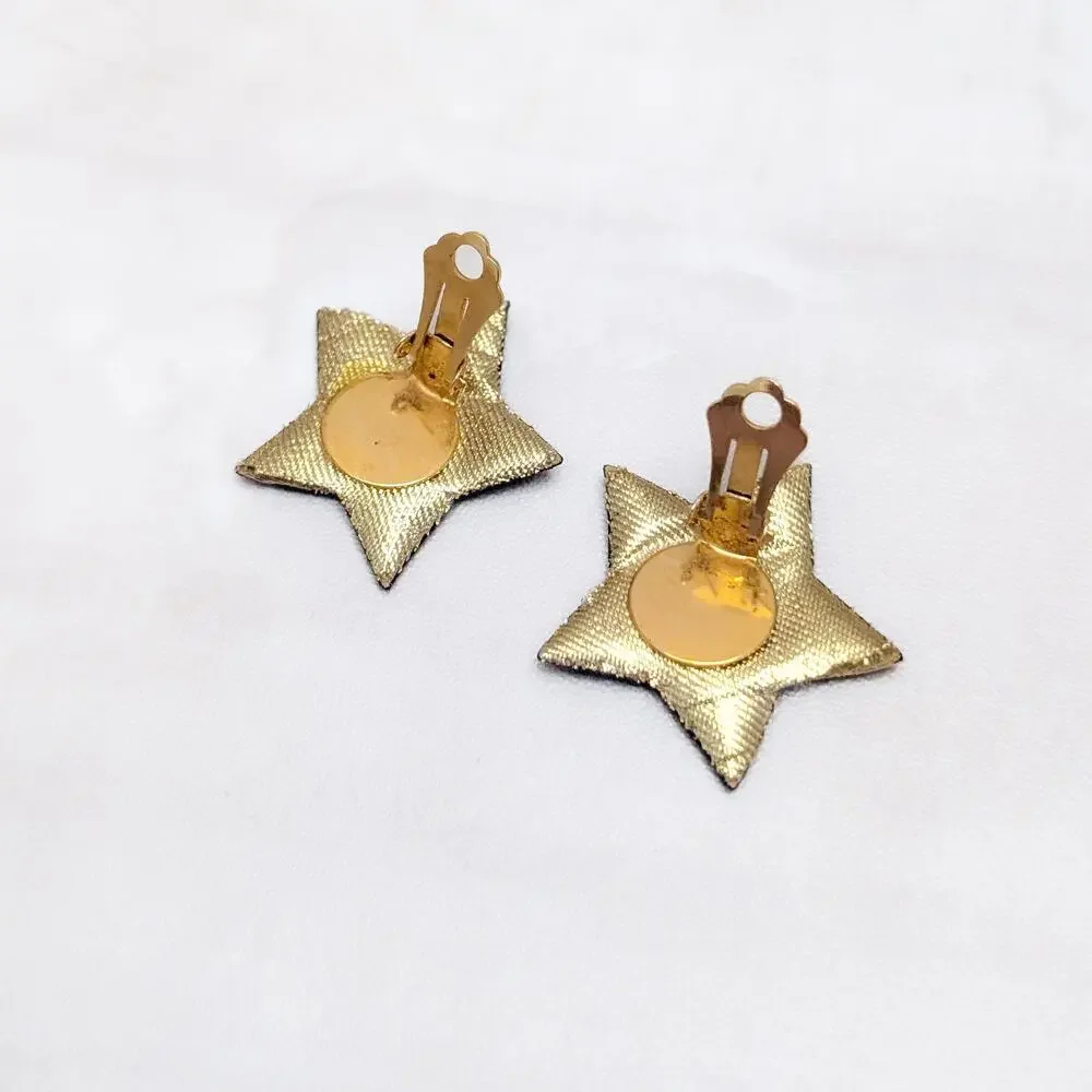 Vintage clip earrings